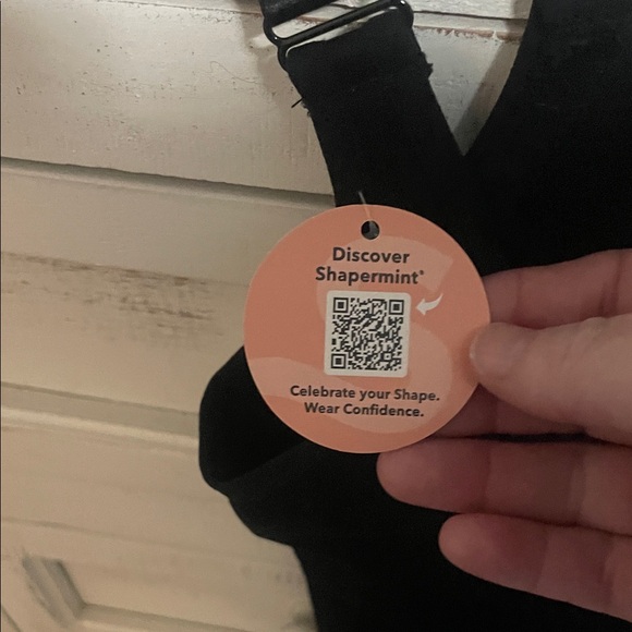 Shapermint Essentials Black Open Bust Bodysuit - Picture 8 of 8